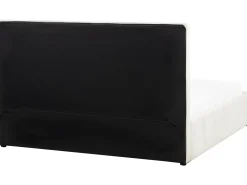 Letto contenitore Tessuto CASTELNAVET 180 x 200 cm Bianco sporco