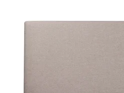 Letto contenitore Tessuto CASTELNAVET 180 x 200 cm Tortora