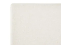 Letto contenitore Tessuto BOUSSE 140 x 200 cm Bianco sporco