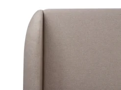 Letto contenitore Tessuto MONESTIER 180 x 200 cm Tortora