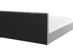 Letto contenitore Tessuto DREUX 180 x 200 cm Grigio chiaro