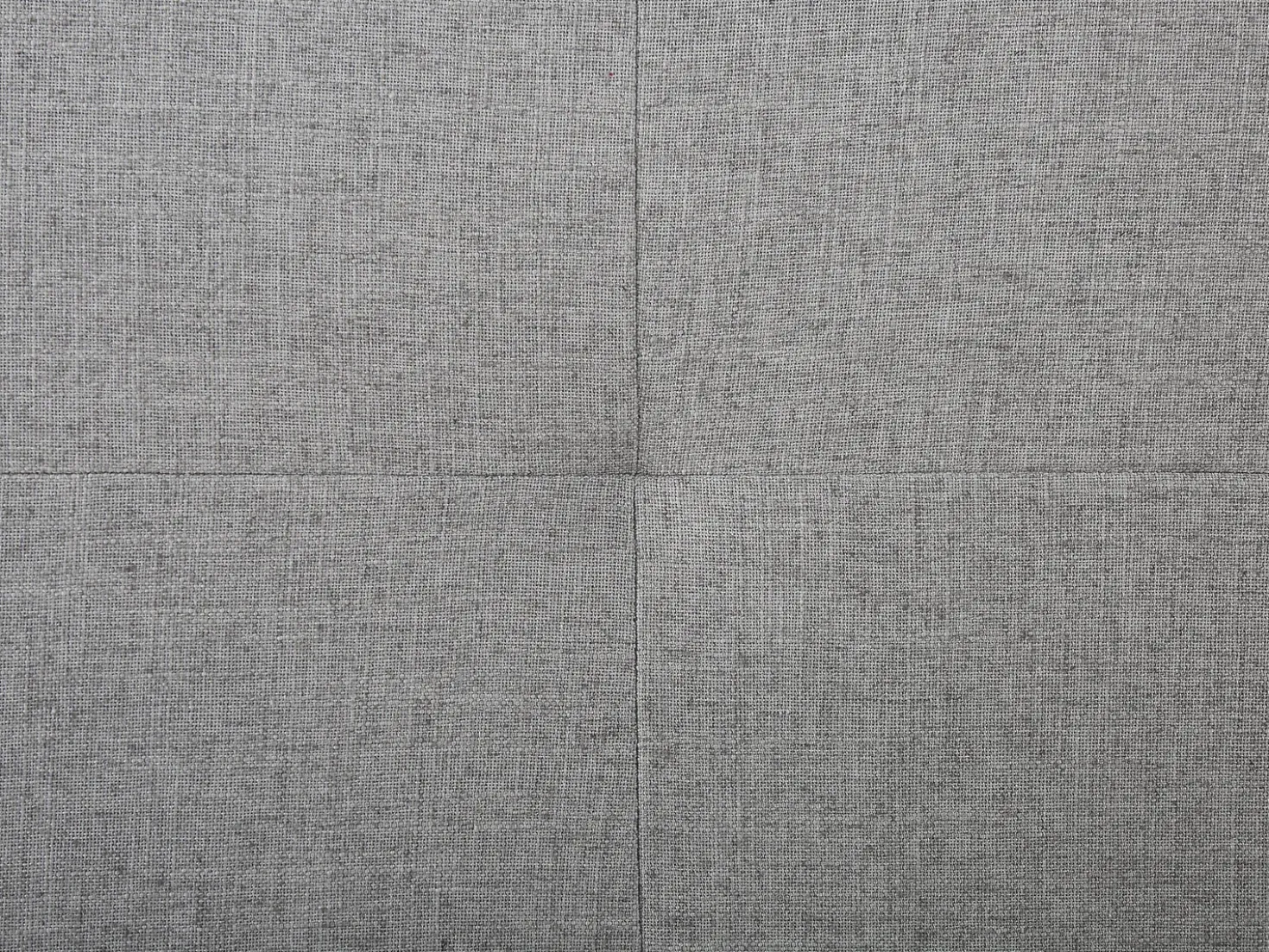 Letto contenitore Tessuto LORIENT 180 x 200 cm Grigio