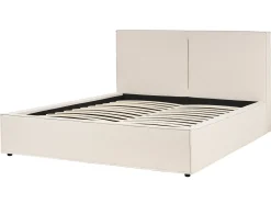 Letto contenitore Tessuto MOISSAC 160 x 200 cm Beige