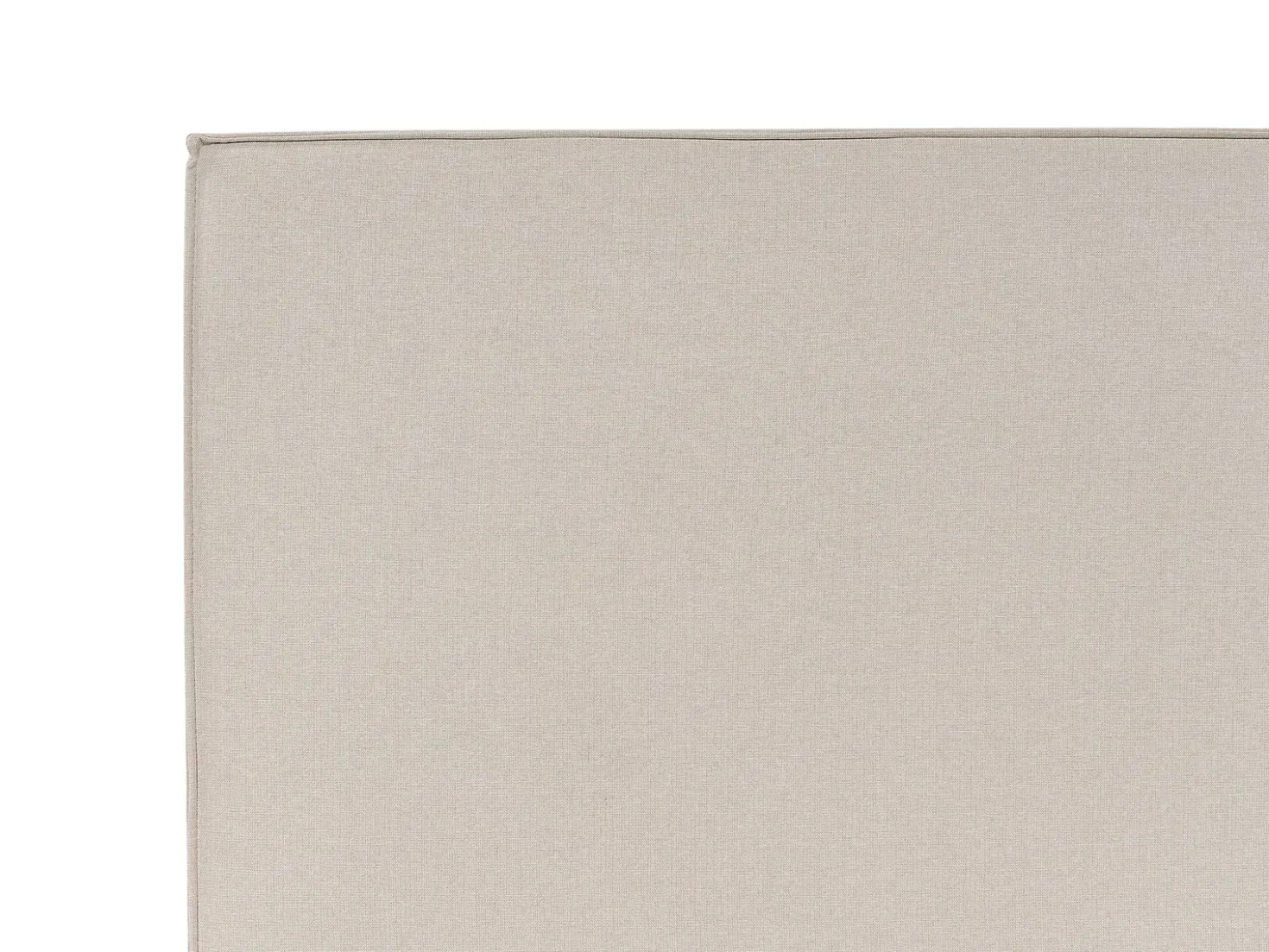 Letto contenitore Tessuto MOISSAC 160 x 200 cm Beige