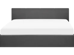 Letto contenitore Tessuto ORBEY 180 x 200 cm Grigio