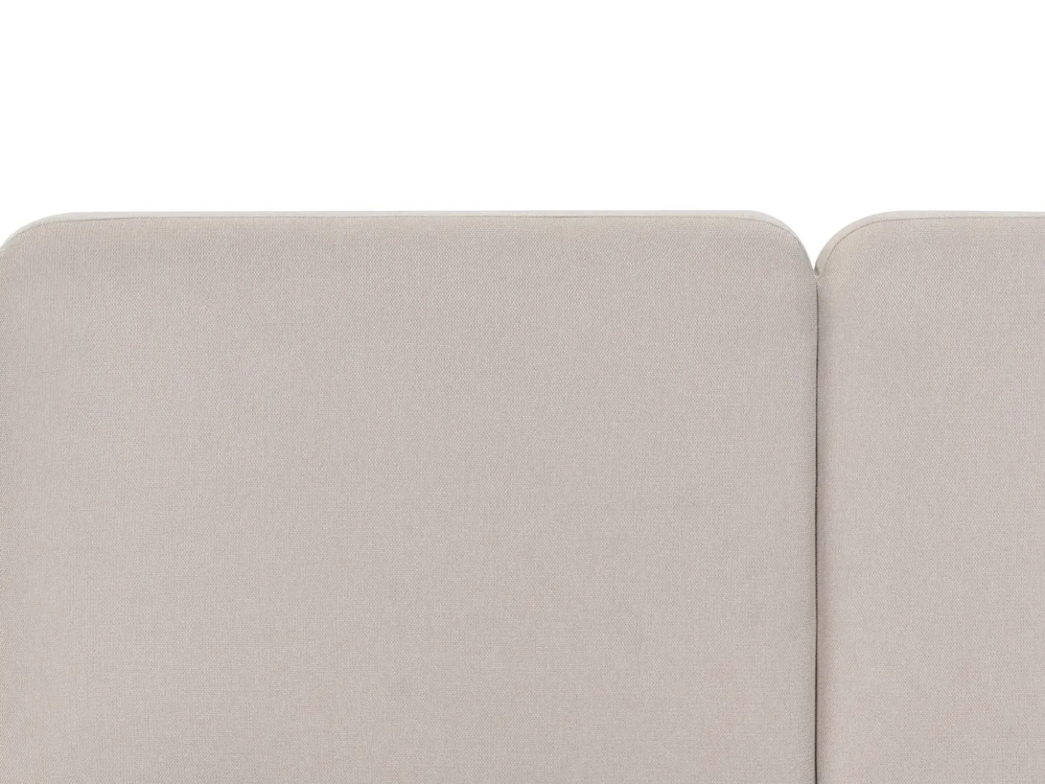 Letto contenitore Tessuto ARBOIS 180 x 200 cm Beige