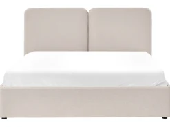 Letto contenitore Tessuto ARBOIS 180 x 200 cm Beige