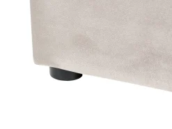 Letto contenitore Velluto LUBBON 140 x 200 cm Tortora