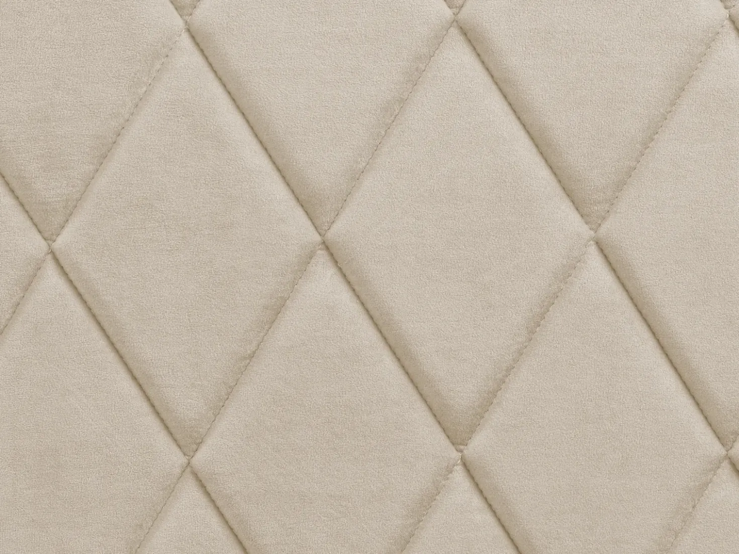 Letto contenitore Velluto ROCHEFORT 180 x 200 cm Beige