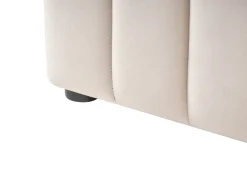 Letto contenitore Velluto LUNAN 180 x 200 cm Beige