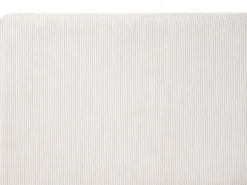 Letto contenitore Velluto a coste LILLEBONNE 140 x 200 cm Beige chiaro