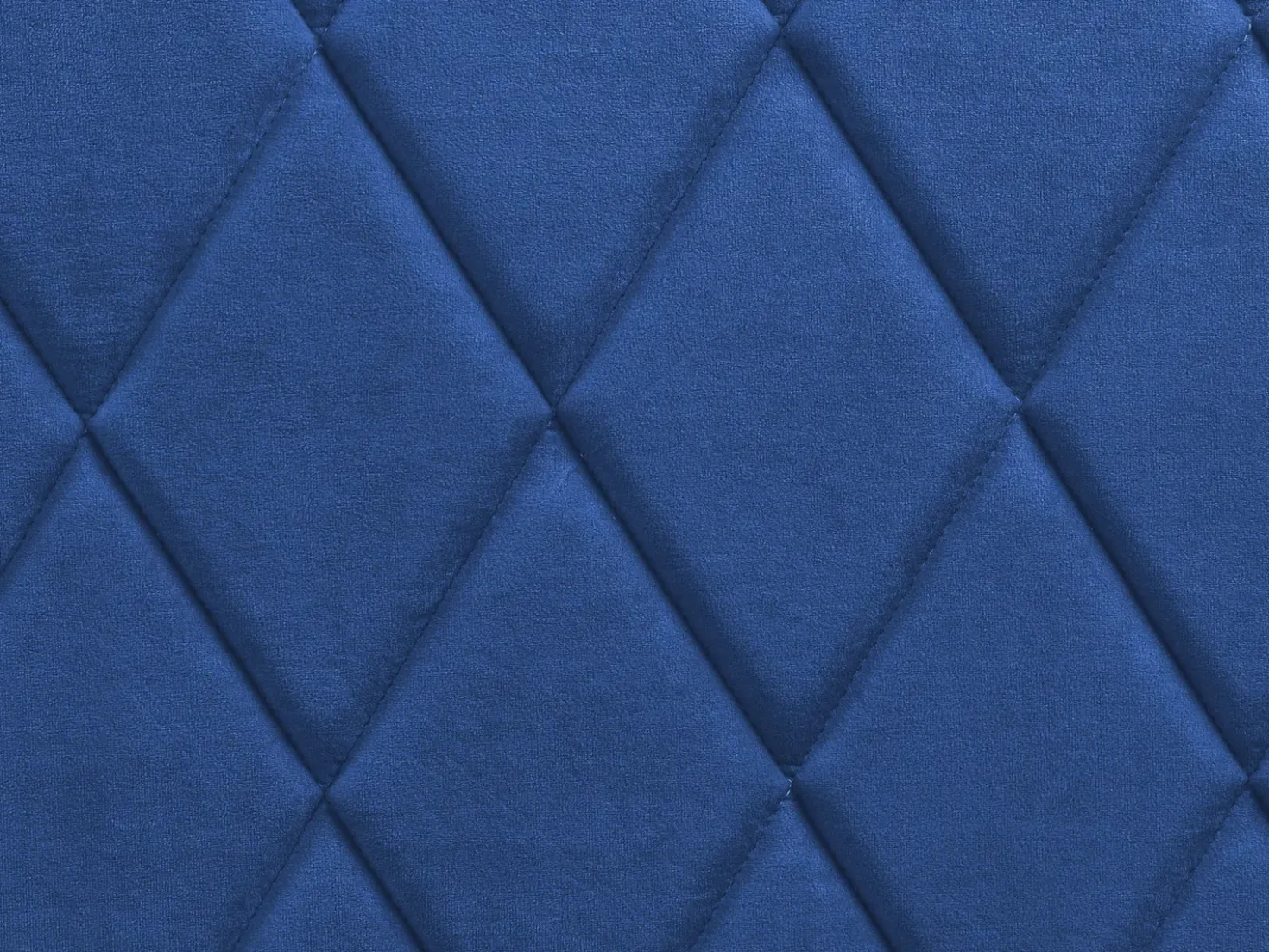 Letto contenitore Velluto ROCHEFORT 180 x 200 cm Blu marino