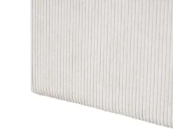 Letto contenitore Velluto a coste LILLEBONNE 160 x 200 cm Beige chiaro