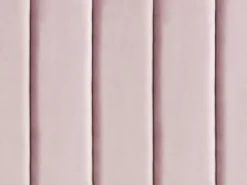 Letto contenitore Velluto SEZANNE 180 x 200 cm Rosa