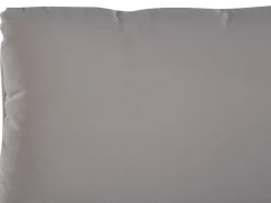 Letto contenitore Velluto BATILLY 180 x 200 cm Grigio chiaro