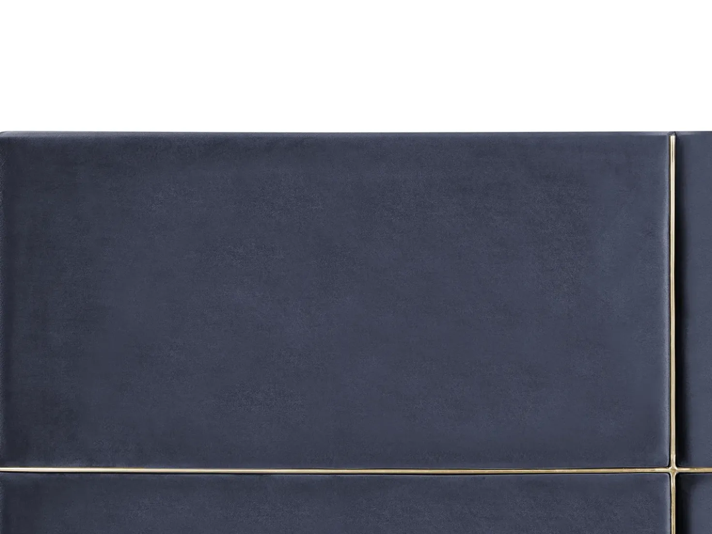 Letto contenitore Velluto VERNOYES 180 x 200 cm Nero