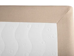 Letto Continentale Tessuto PRESIDENT 180 x 200 cm Beige
