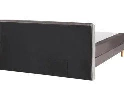Letto Continentale Velluto MARQUISE 180 x 200 cm Grigio