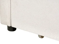 Letto da giorno con contenitore Tessuto VITTEL 90 x 200 cm Beige chiaro