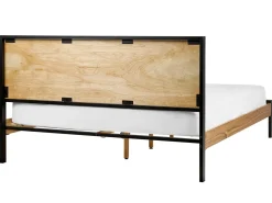 Letto ERVILLERS 160 x 200 cm Acacia naturale