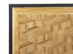 Letto ERVILLERS 160 x 200 cm Acacia naturale
