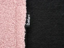 Letto estraibile Bouclé ALBIAC 90 x 200 cm Rosa pastello