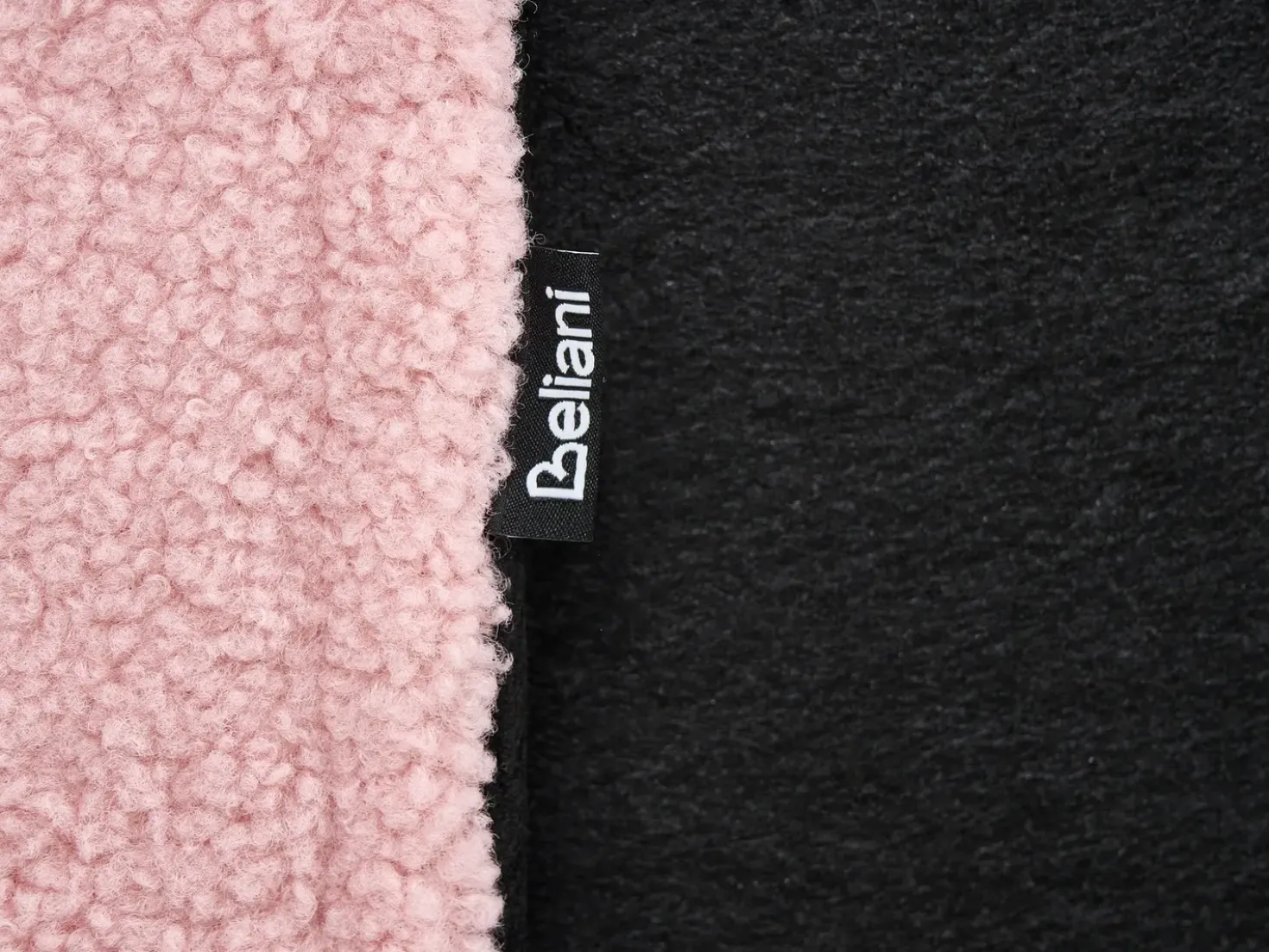 Letto estraibile Bouclé ALBIAC 90 x 200 cm Rosa pastello