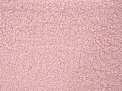 Letto estraibile Bouclé ALBIAC 90 x 200 cm Rosa pastello