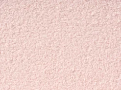 Letto estraibile Bouclé GASSIN 90 x 200 cm Rosa pastello