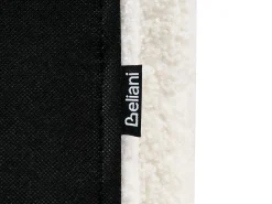 Letto estraibile Bouclé GASSIN 90 x 200 cm Bianco sporco