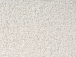 Letto estraibile Bouclé GASSIN 90 x 200 cm Bianco sporco