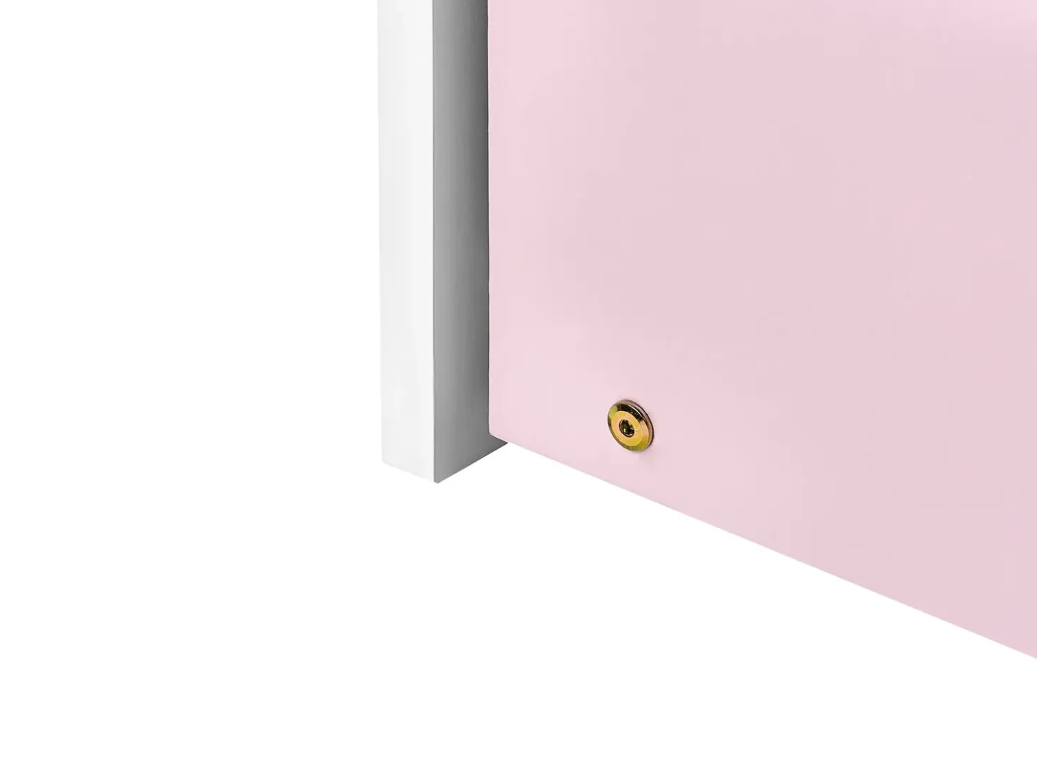 Letto estraibile Legno di pino EDERN 90 x 200 cm Rosa