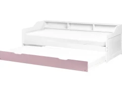 Letto estraibile Legno di pino EDERN 90 x 200 cm Rosa