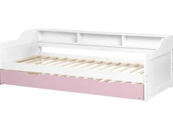Letto estraibile Legno di pino EDERN 90 x 200 cm Rosa