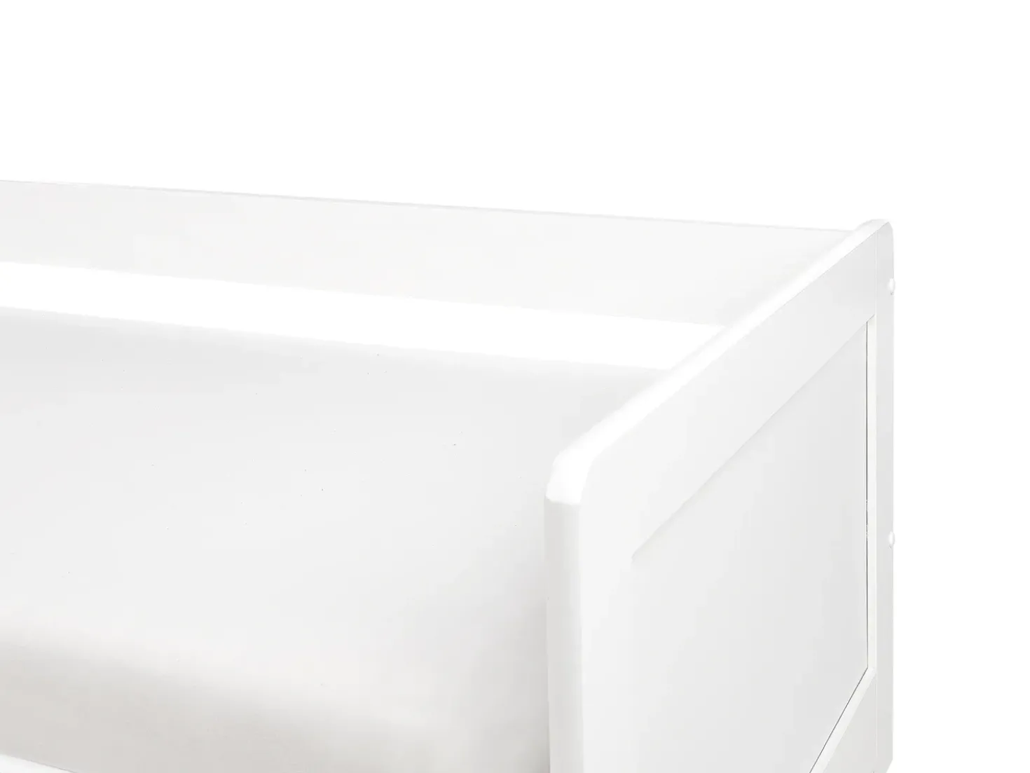 Letto estraibile Legno di pino GRAVELINES 90 x 200 cm Bianco
