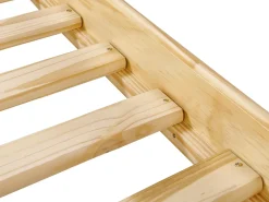 Letto estraibile Legno di pino PETIVILLE 90 x 200 cm Marrone chiaro
