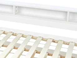 Letto estraibile Legno di pino EDERN 90 x 200 cm Bianco