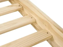 Letto estraibile Legno di pino GRAVELINES 90 x 200 cm Marrone chiaro