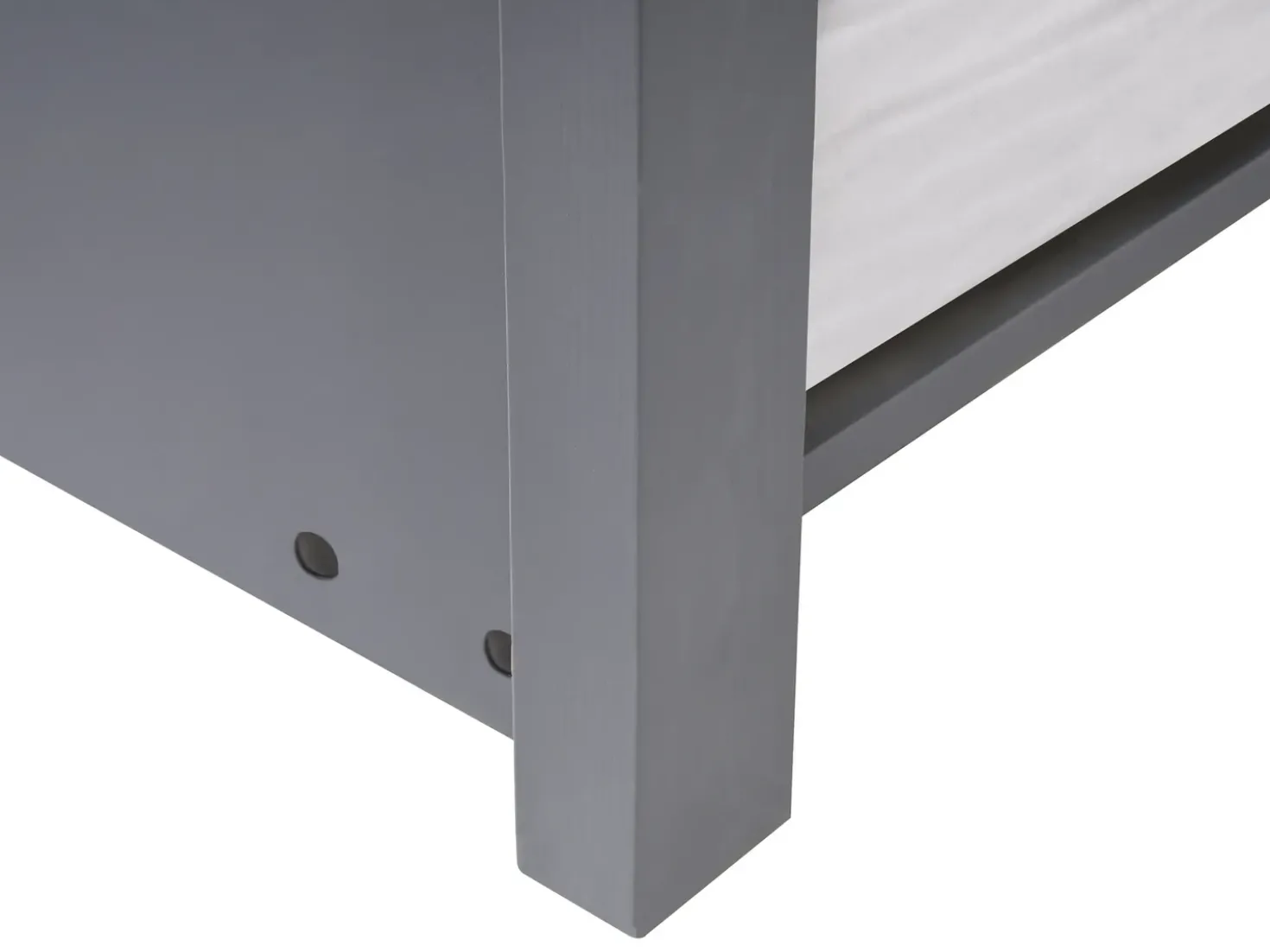 Letto estraibile per bambini Legno di pino CRILLON 90 x 200 cm Grigio