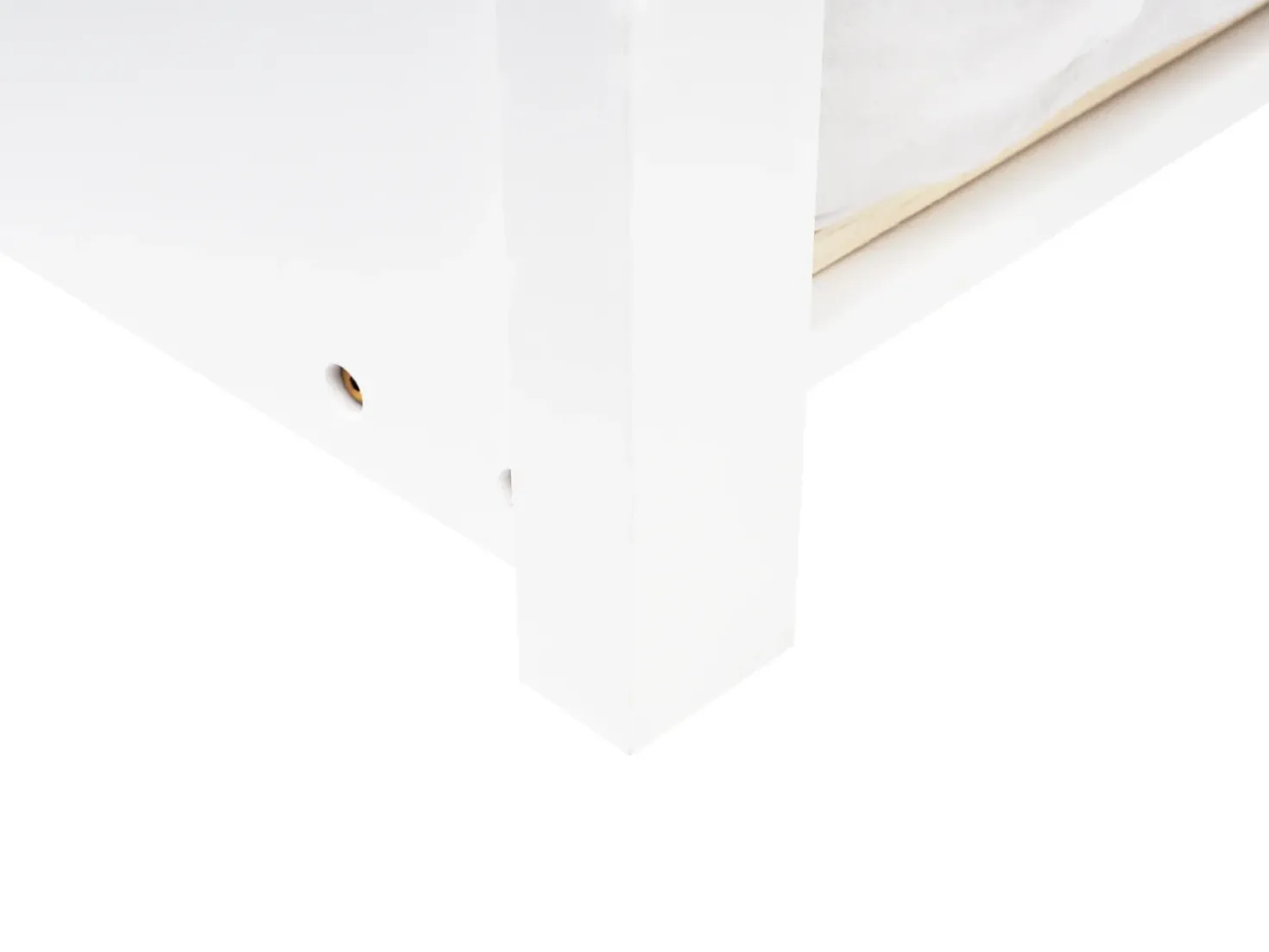 Letto estraibile per bambini Legno di pino TALMONTIERS 90 x 200 cm Bianco
