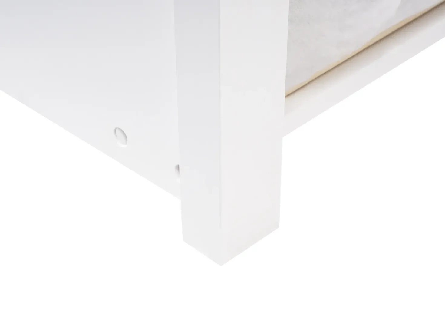 Letto estraibile per bambini Legno di pino CRILLON 90 x 200 cm Bianco
