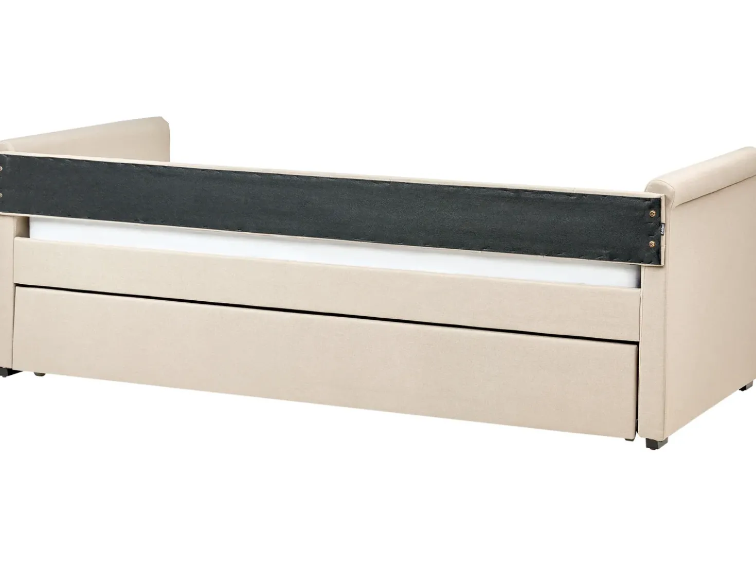 Letto estraibile Tessuto LIBOURNE 90 x 200 cm Beige