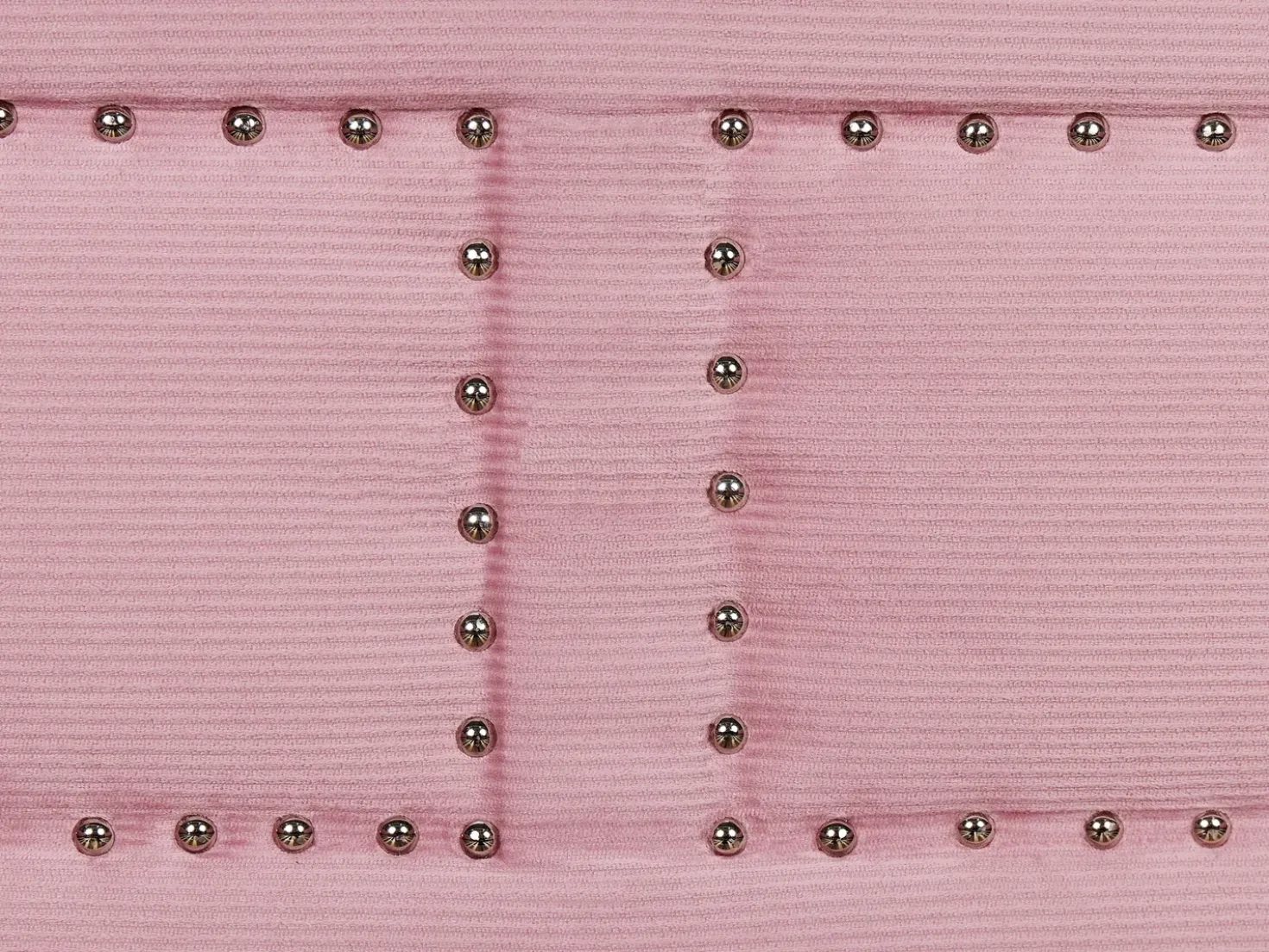 Letto estraibile Velluto a coste MIMIZAN 90 x 200 cm Rosa