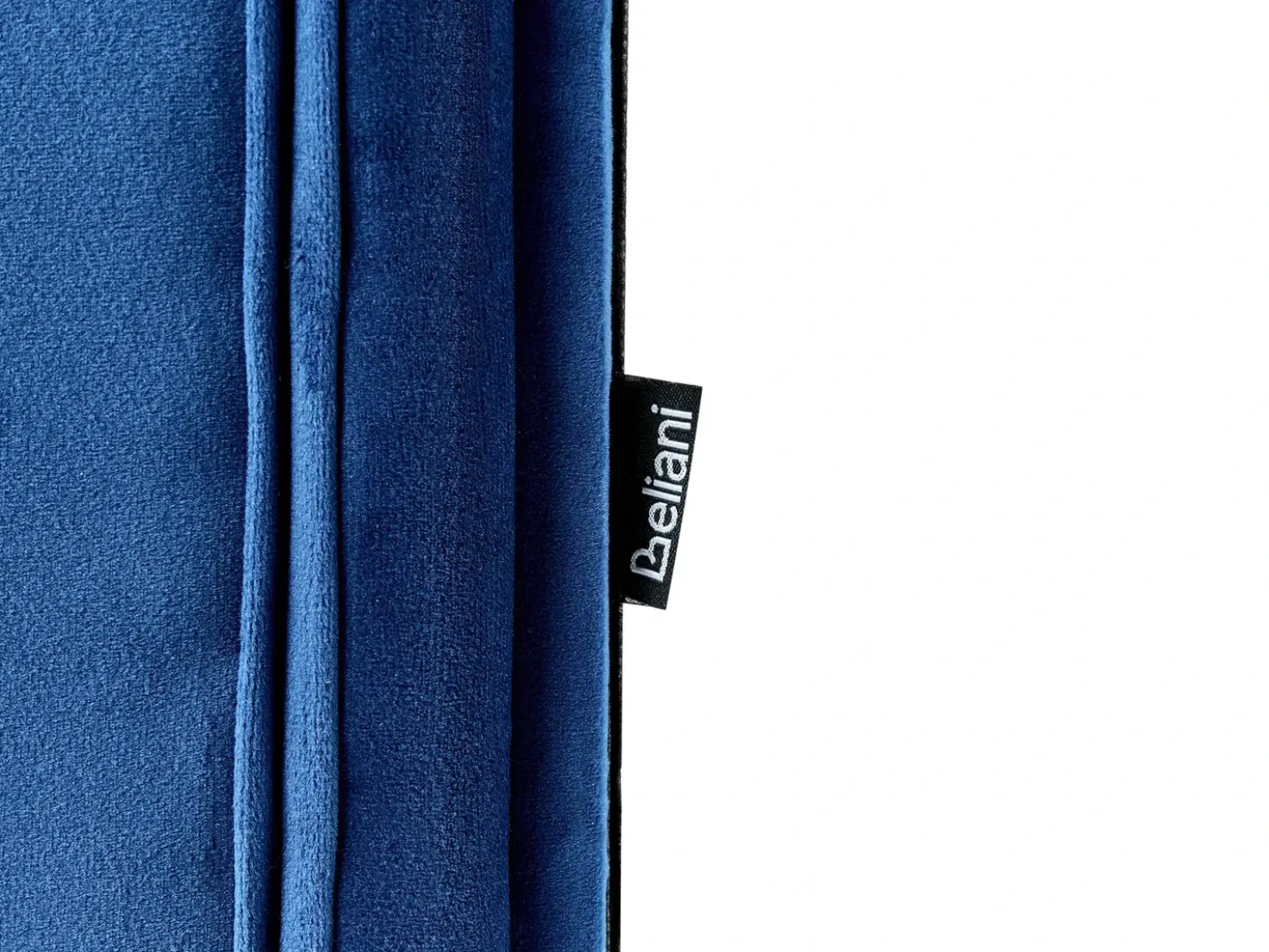 Letto estraibile Velluto MONTARGIS 90 x 200 cm Blu marino