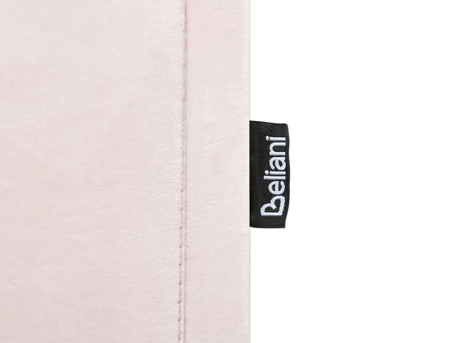Letto estraibile Velluto EYBURIE 90 x 200 cm Rosa pastello