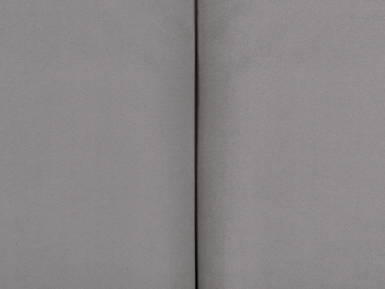 Letto estraibile Velluto EYBURIE 90 x 200 cm Grigio