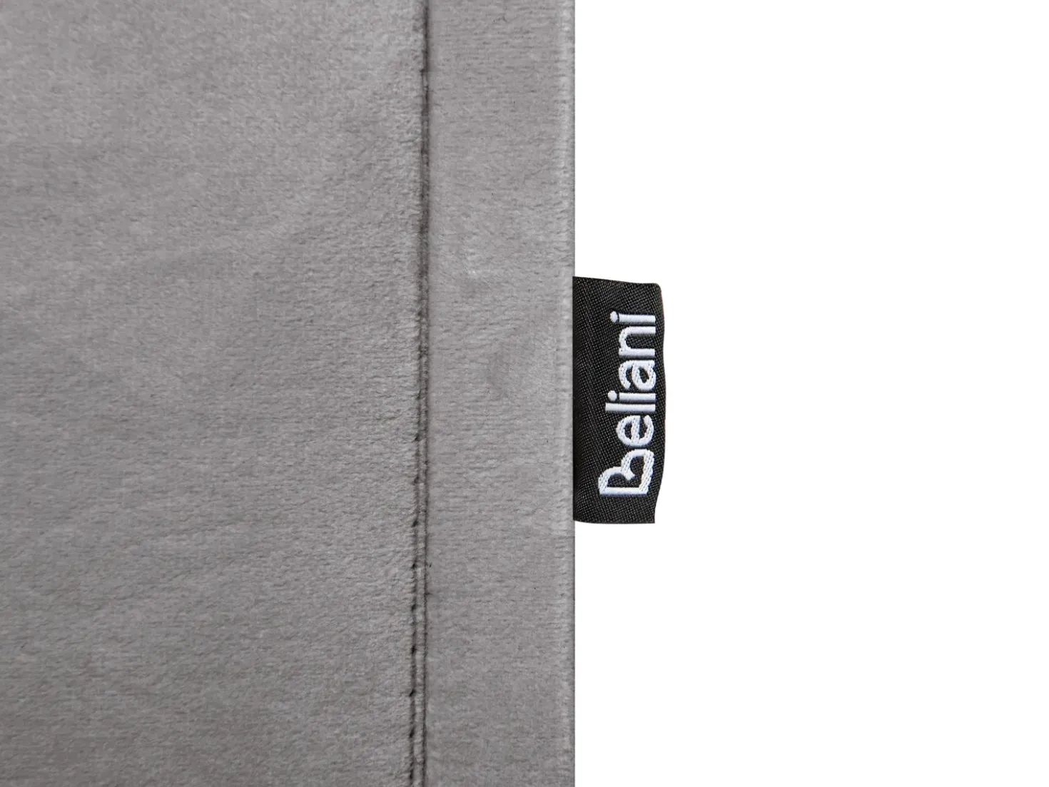 Letto estraibile Velluto EYBURIE 90 x 200 cm Grigio