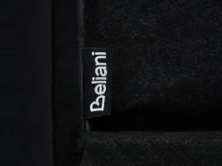 Letto estraibile Velluto CHAVONNE 90 x 200 cm Nero