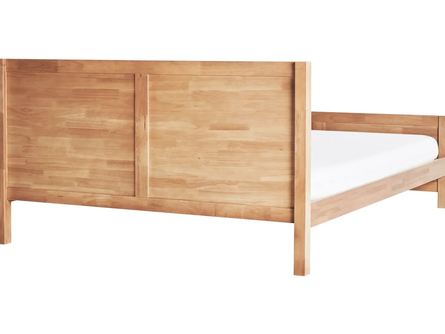 Letto Legno CHAMPAGNAT 180 x 200 cm Marrone chiaro