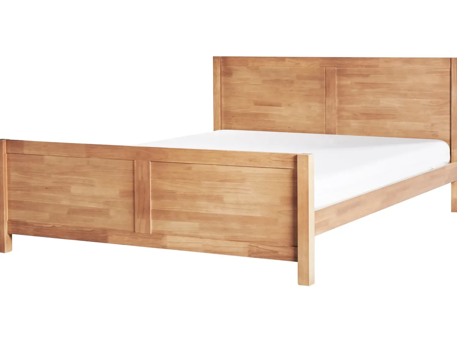 Letto Legno CHAMPAGNAT 180 x 200 cm Marrone chiaro